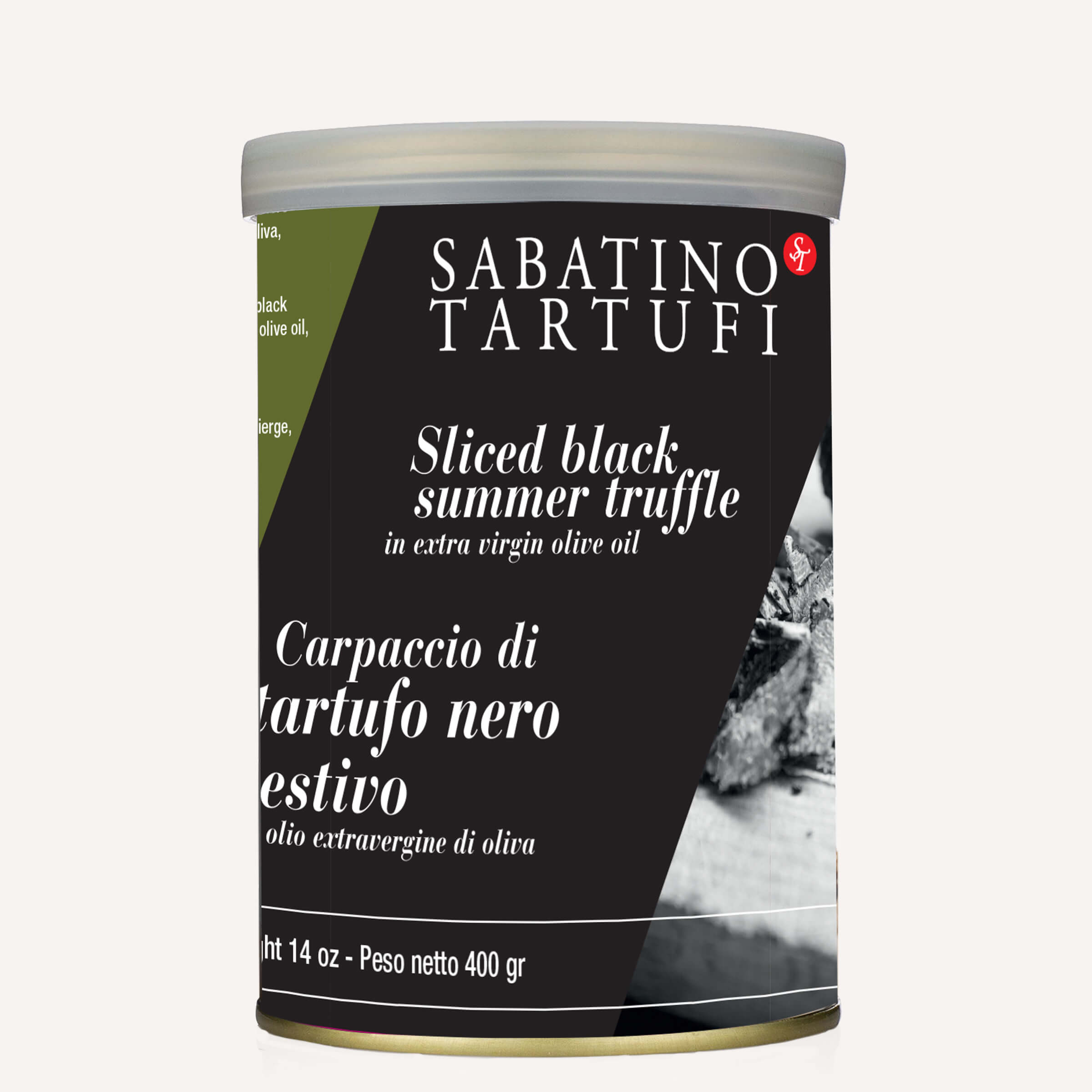 Sliced Black Summer Truffles in Oil – 14 oz - <br> Case Pack 6 Units