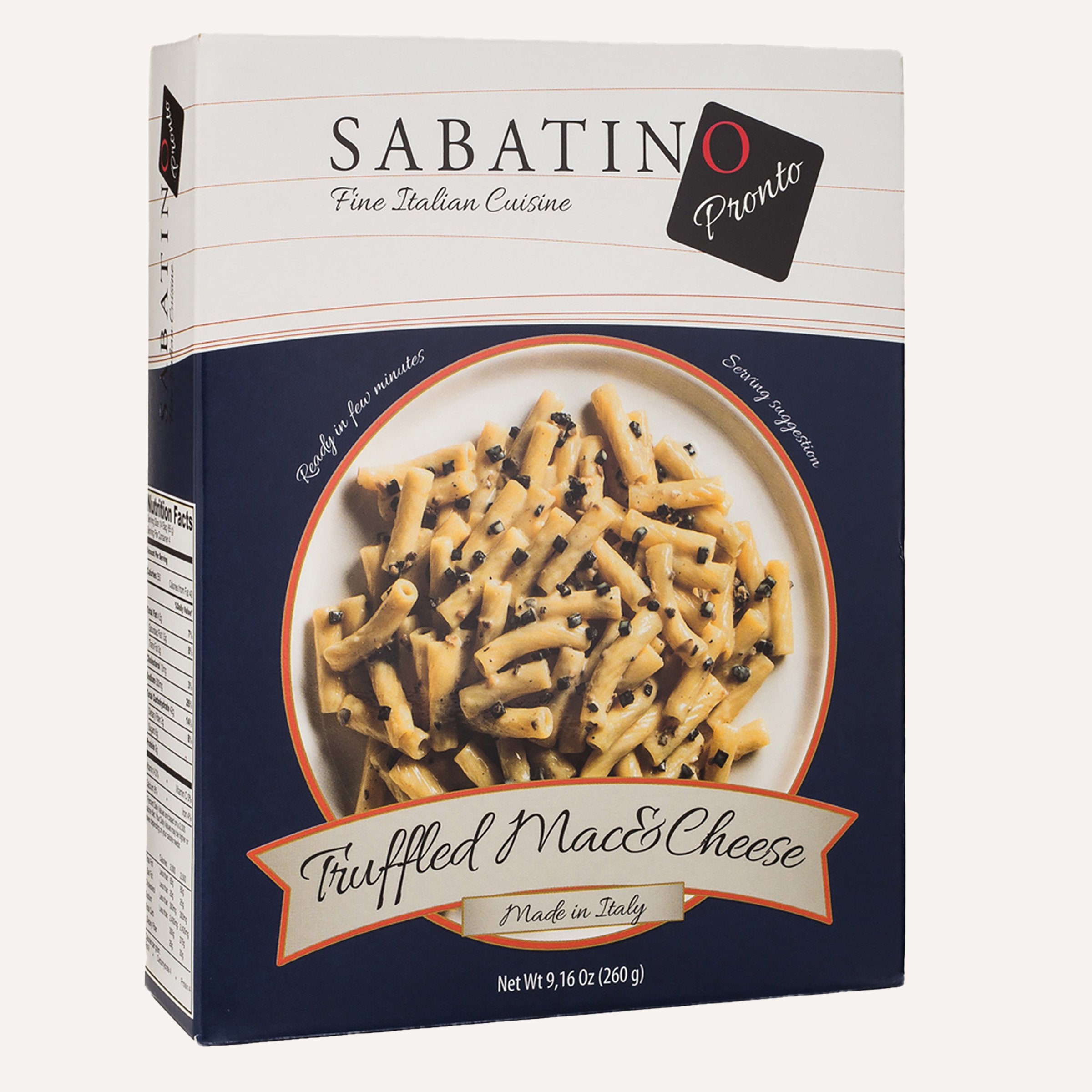 Sabatino Pronto™ Truffle Mac & Cheese <br> 9.16 oz <br>Case Pack 6 Units
